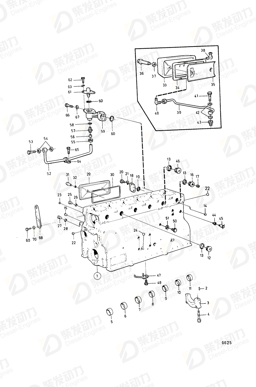 volvo penta Nipple 947807 Drawing volvo penta Nipple 947807 Drawing